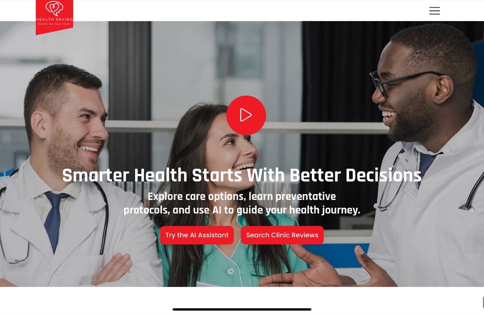 The healthsaving.org website